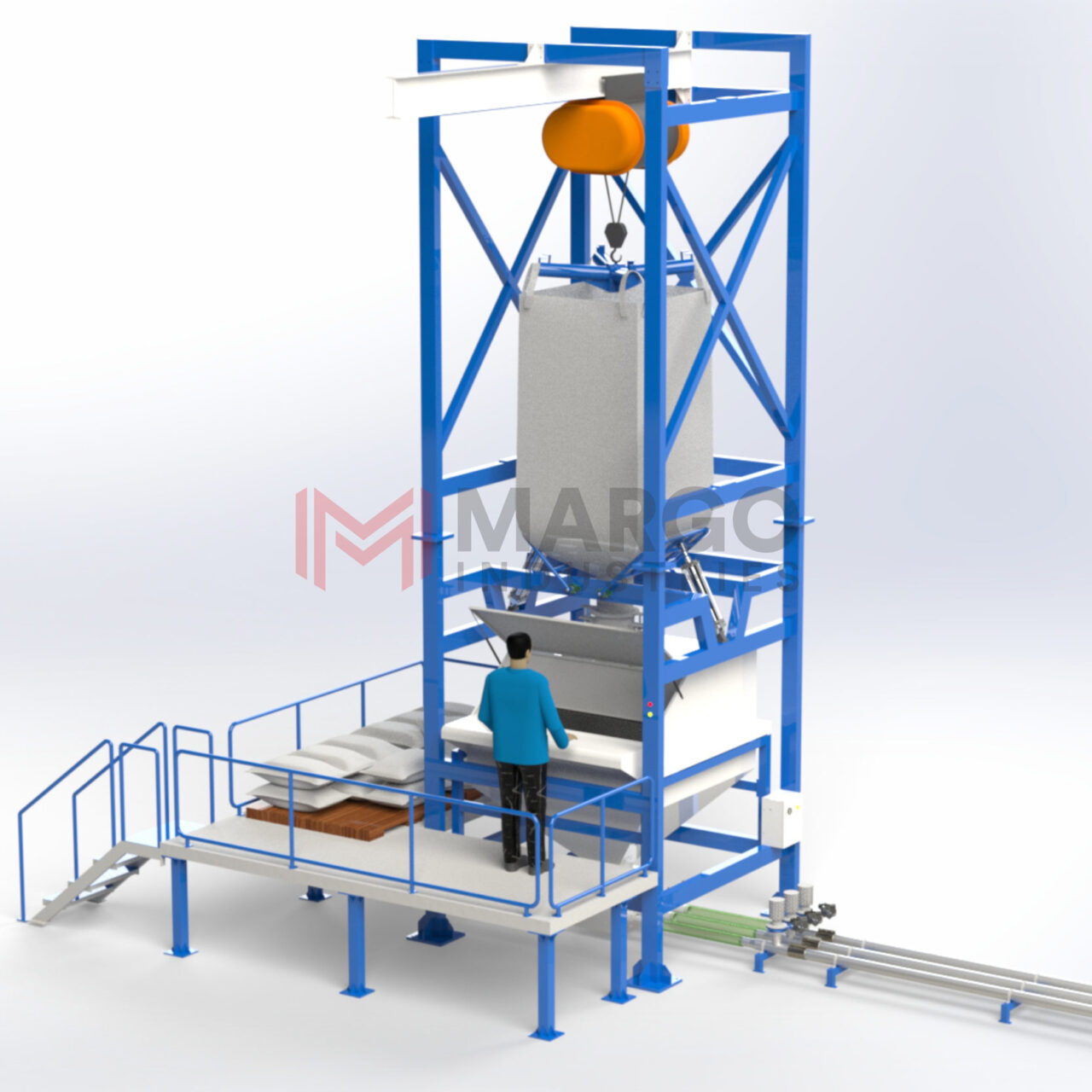 Jumbo Bag Debagging Station – Margo Industries